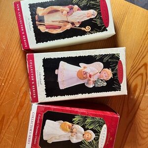 Hallmark keepsake ornaments Christmas Visitors